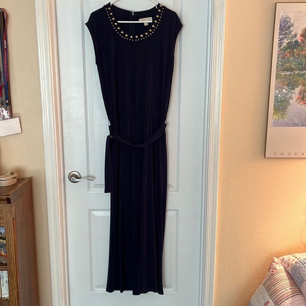 Women’s Michael Kors navy blue jumpsuit